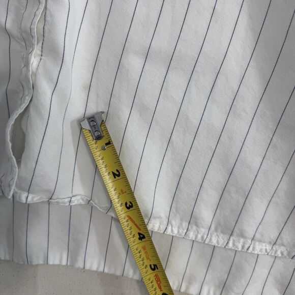 Babaton Striped Long Sleeve Button Shirt – Size Large– Aritzia White Black - Picture 6 of 12